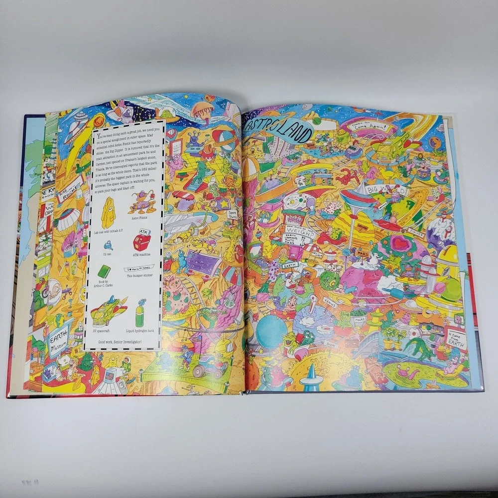 VTG‎ Where Is Carmen Sandiego Look And Find Book Lenaya Raack 1996